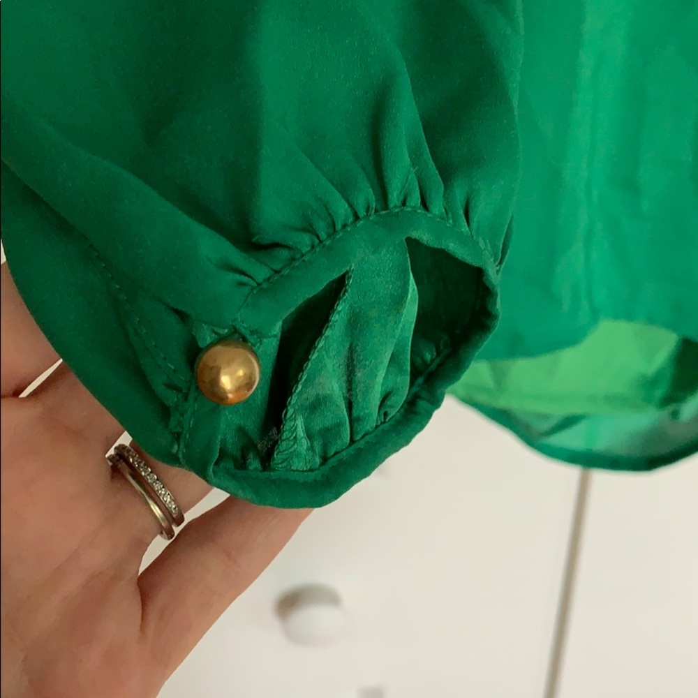 Brand new green backless romper - Picture 5 of 5